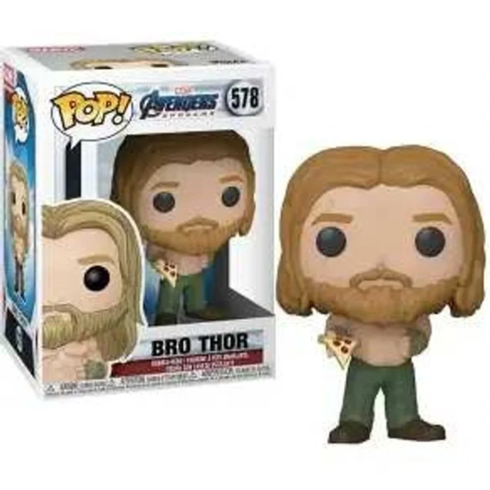 Funko Pop Marvel Avengers Endgame Thanos 579 Bro Thor 578 Vinyl Figure Set‎